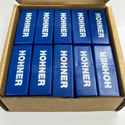 Wholesale Lot of 20 Hohner Mini Harmonicas in Key of C Model 38-C -Really Plays! image 4
