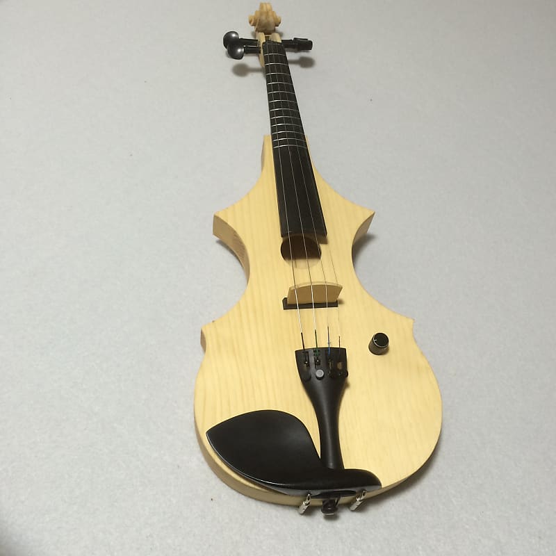 Violin. Fretted violin with pickup. | Reverb