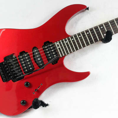 Rare 95 Yamaha RGX 621 D With Scalloped Frets in Metallic