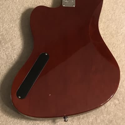 Fender Select Carved Maple Top Jazzmaster HH 2013 - Cayenne Burst image 3