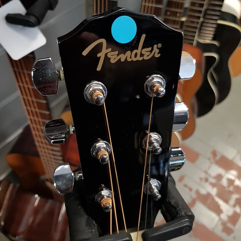Fender Dg 5 Dreadnought Acoustic Black | Reverb