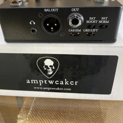 Amptweaker Big Rock Pro II Guitar Pedal Pre-Amp, EQ, Cab Simulator, D.I., More Mint w/Original Box image 4