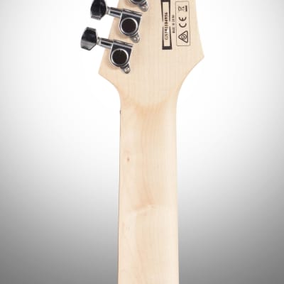 Ibanez GRX70QA Quilt Top Left-Handed Electric Guitar, Transparent Blue Burst image 8