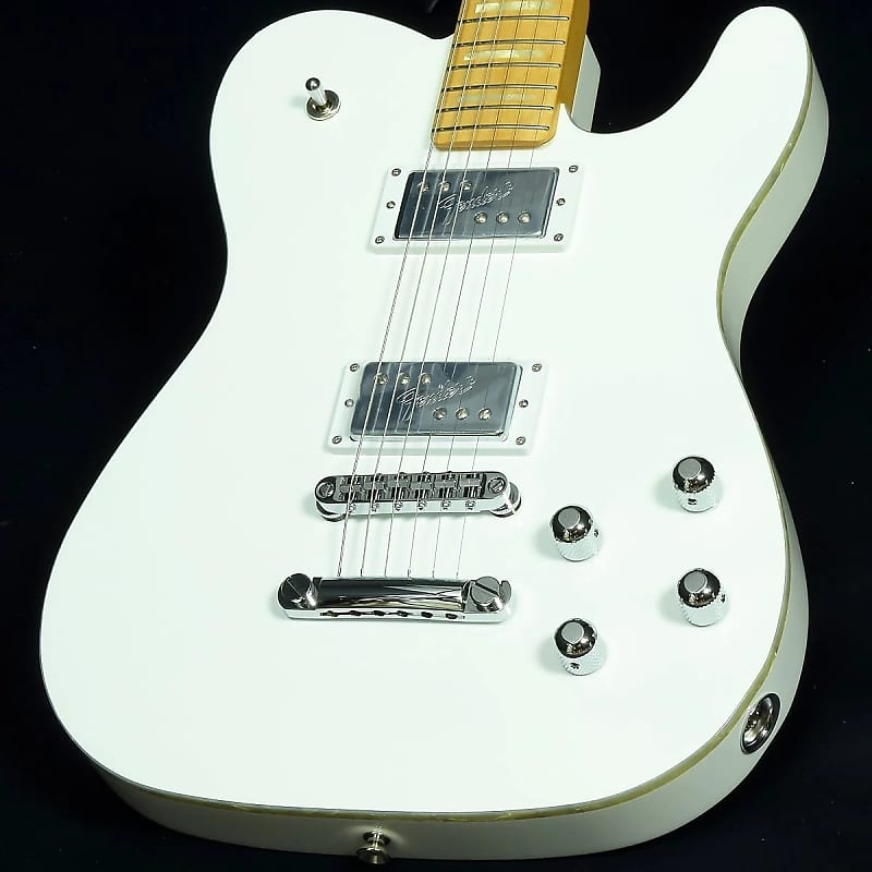 Fender Japan Limited Edition Domestic FSR Haruna Ono Telecaster Boost  Mahogany Body Maple Fingerboard Arctic White MIJ