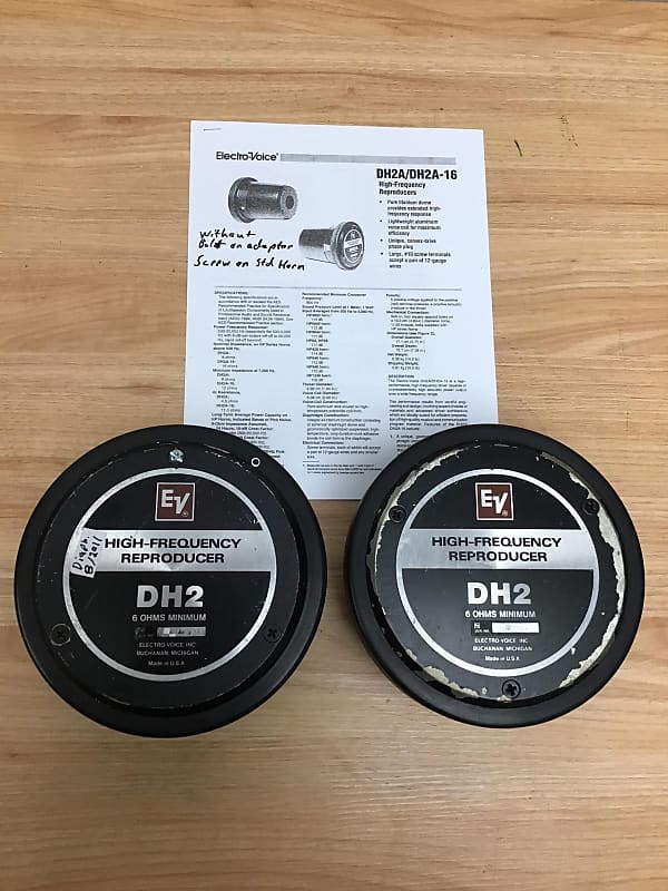 EV DH2 Horn Driver Pair