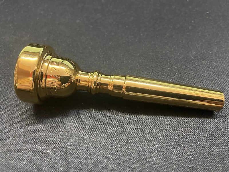 Blessing 7C Trumpet Mouthpiece, GoldPlated Reverb