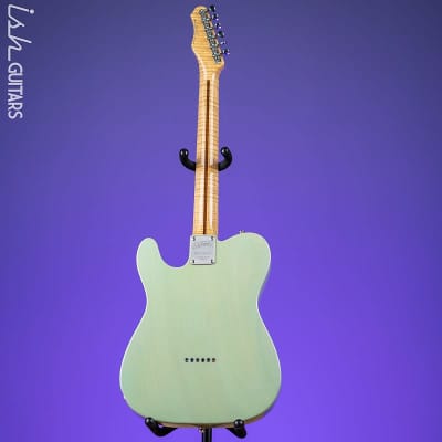 2011 DeTemple Guitars Spirit Series Tele Seafoam Green image 12