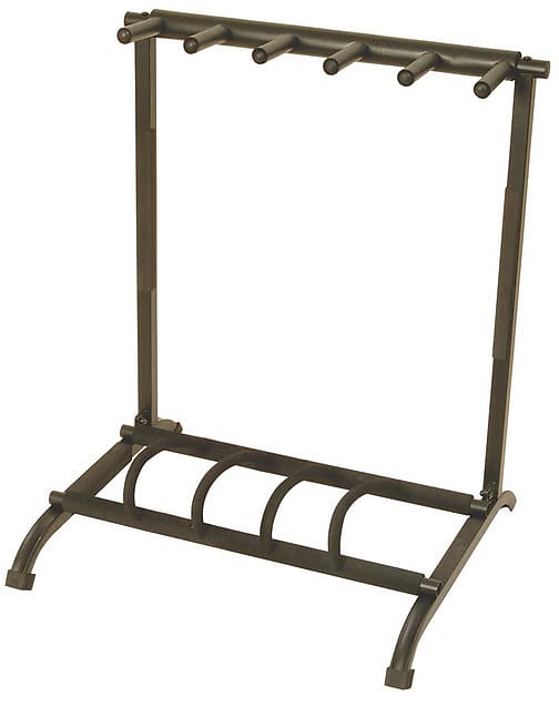 On-Stage GS7561 5-Space Folding Guitar Rack image 1
