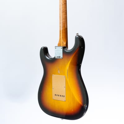 Fender Custom Shop Roasted '56 Stratocaster Relic 2022 - Faded Aged 2-Tone Sunburst image 5