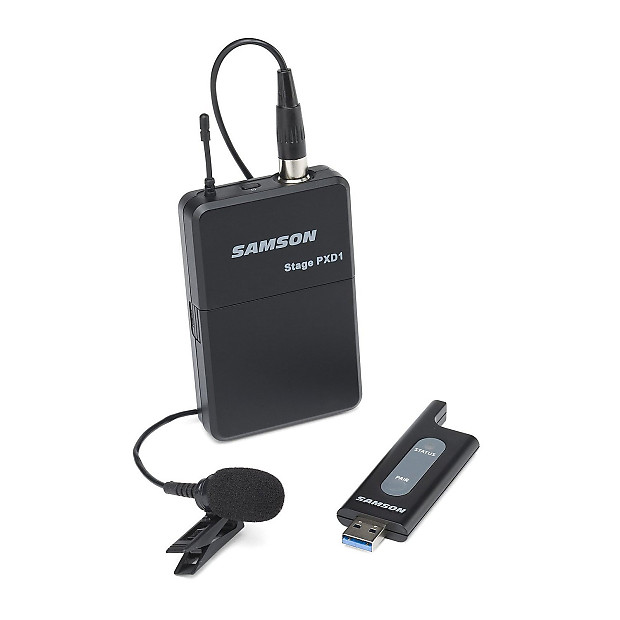 Samson XPD1 USB Digital Wireless Lavalier Mic Presentation System w/ Receiver image 1