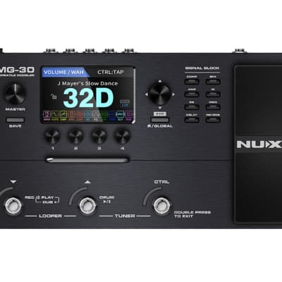 NuX MG-30 Versatile Modeling Guitar Processor | Reverb