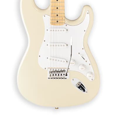 Jay Turser JT-300M-IV 300M Series Double Cutaway Body Maple Neck 6-String Electric Guitar - Ivory image 1