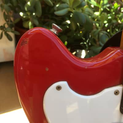Eko Manta Bass 1972 Cherry Red image 8