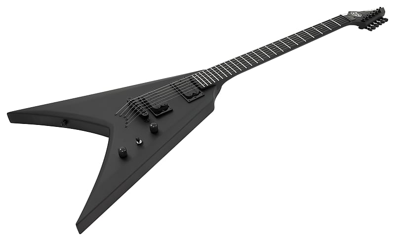 S by Solar VB4.6C – Carbon Black Matte Electric Guitar | Reverb