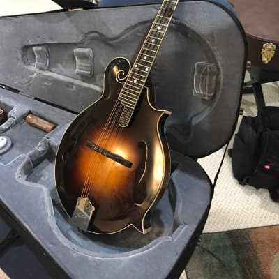 Classic Sunburst F-Style Mandolin Miniature Replica Collectible