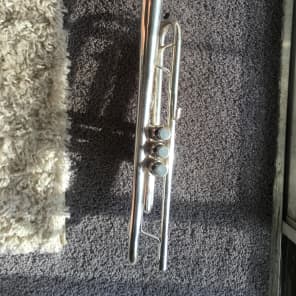 Kanstul COL 103 Colisuem Marching Bb Trumpet in Silver Finish image 4