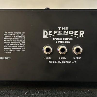 Kustom " The Defender " 5HMOD Tube Amp Head - 2020's ? image 8