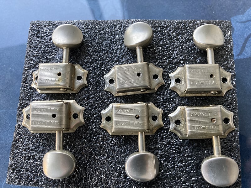 1965 Kluson 3x3 Tuners for Epiphone Casino image 1