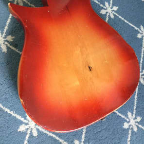 Rickenbacker 450-12 12-String Electric Guitar 1967 Fireglo image 11