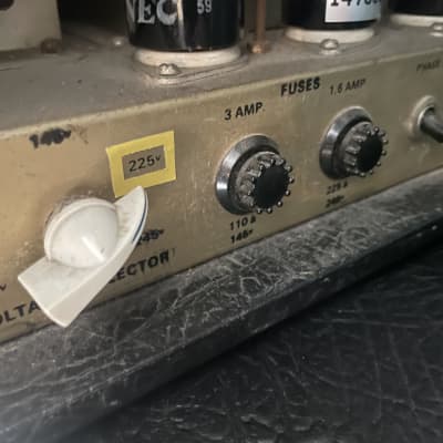 Stevens Bass Amp 1960s - Black Silver image 6