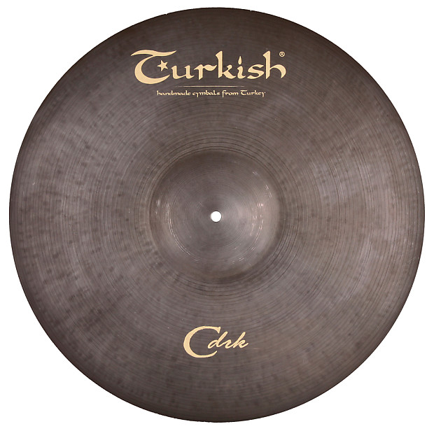 Turkish Cymbals 22" Classic Dark Series Classic Dark Ride CDRK-R22 image 1