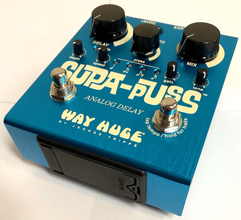 Used Dunlop Way Huge WHE707 Supa-Puss Analog Delay Guitar Effects