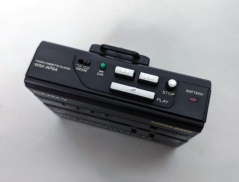 Sony Walkman WM-AF64 Cassette Player Radio Mega Bass 3 Preset - AM