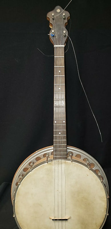 N/a Banjo Very Old N/a 1900's Wood/ NATURAL image 1