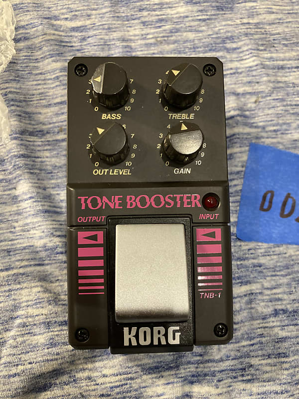 レア KORG TONE BOOSTER(オーバードライブ)｜売買されたオークション情報、yahooの商品情報をアーカイブ公開 - オークファン  楽器、器材