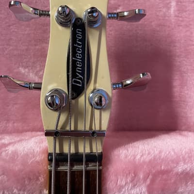 Dynelectron Longhorn Bass 1960s Black Meazzi Italy Danelectro Bass Guitar Copy / Better + Case image 13