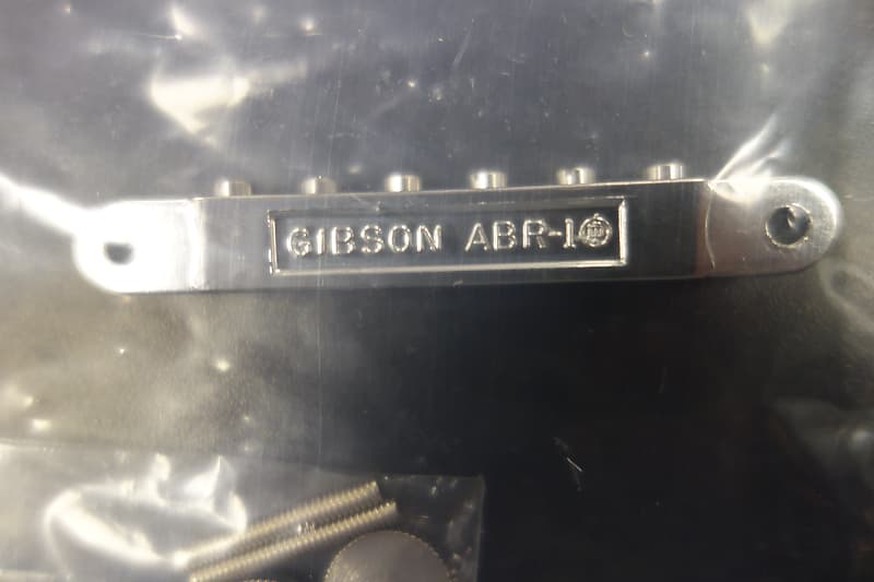 Gibson PBBR-059 Historic Spec Non-wire ABR-1 Bridge (Nickel) image 1