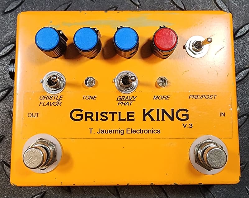 【blues8jam】GRISTLE KING / T-Rex T-Rex Gristle-King Gristle Boost/Overdrive Pedal - Adorama