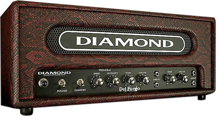 Diamond Amplification Del Fuego USA  22W Tube Guitar Amp Head image 1