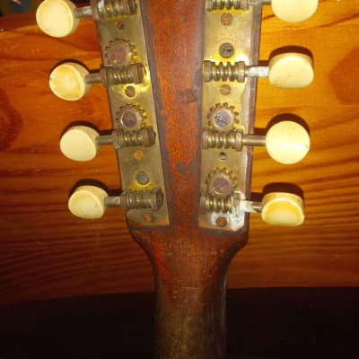 1920s unknown project Mandolin Tuning pegs / machine heads, body , neck and parts image 2