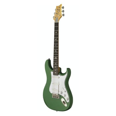 PRS SE John Mayer Silver Sky Ever Green Guitar image 4