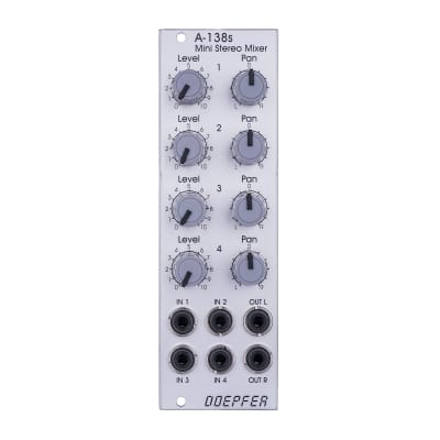 Doepfer A-138s Mini Stereo Mixer image 1
