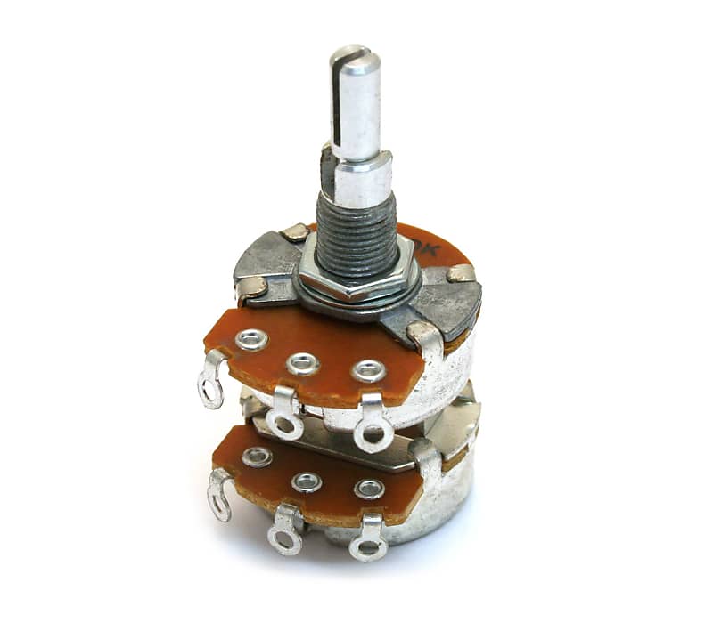 250KA Alpha Dual Stacked Potentiometer