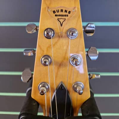 Burns Marquee Club Series Fiesta Red Electric Guitar image 6
