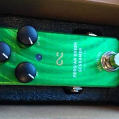 One Control Persian Green Screamer Overdrive Pedal for sale