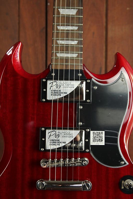 Epiphone SG G-400　CHERRY Epiphone SG G-400 Cherry (2009) - Guitar Compare