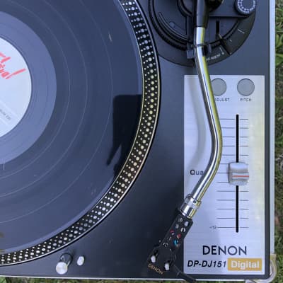 Denon Dj DP - DJ 151 Direct Drive Turntable 2000’s Black image 3