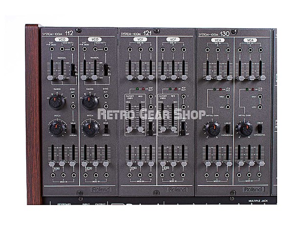 Roland System 100m Rate Vintage Analog Synthesizer Modular 100 M 112 121  130 140 150