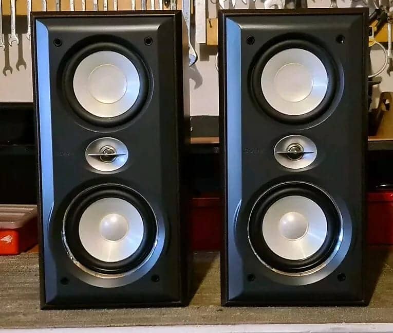 VINTAGE SONY 3 WAY STEREO MUSIC SPEAKERS Reverb UK
