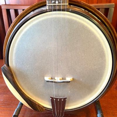 Nechville Custom Helimount 5-String Custom Banjo With Pop-Off Resonator (Ziricote and Maple) image 4