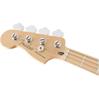 Fender Player Precision Left Handed Electric Bass Guitar, Maple Fingerboard, Black image 5
