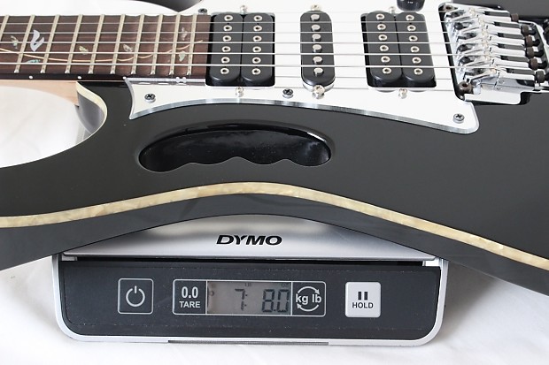 2008 Ibanez Jem Black 77VBK Steve Vai Signature J Craft | Reverb