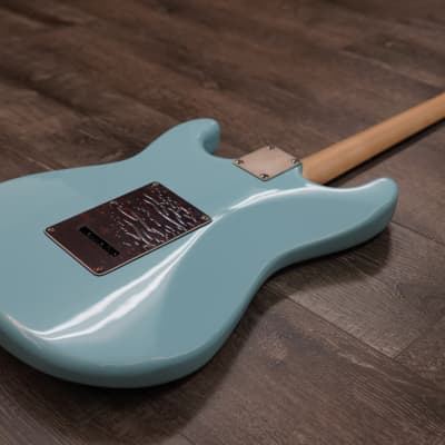 AIO S4 Electric Guitars - Sonic Blue w/ Gator GC-Electric-A Case image 11