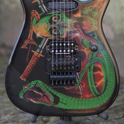 ESP Signature Series Guitars George Lynch Signature - Skulls and Snakes image 1