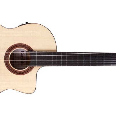 Cordoba Iberia Series C5-CET Spalted Maple Limited acoustic-electric Classical Guitar for sale