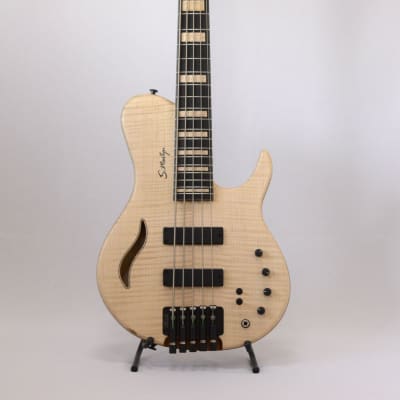 S. Martyn Concert 2024 - Headless Hollow Body Satin Quilted Maple 5 strings 32” Scale 18mm Spacing 7.4lbs image 3